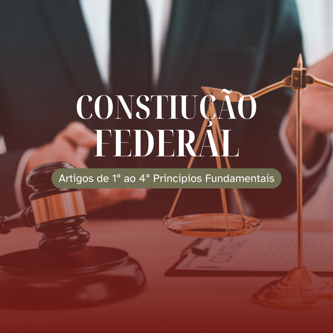 CF Artigos 1° ao 4°